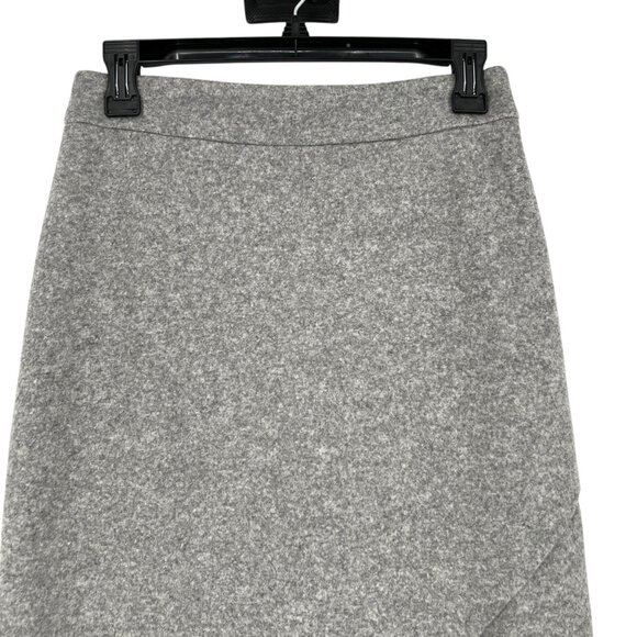 Classiques Entier Straight Wool Blend Tulip Hem Skirt Size 10 - Picture 3 of 9